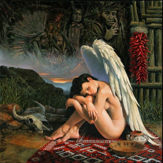 Angel of Santa Fe Michael Cheval