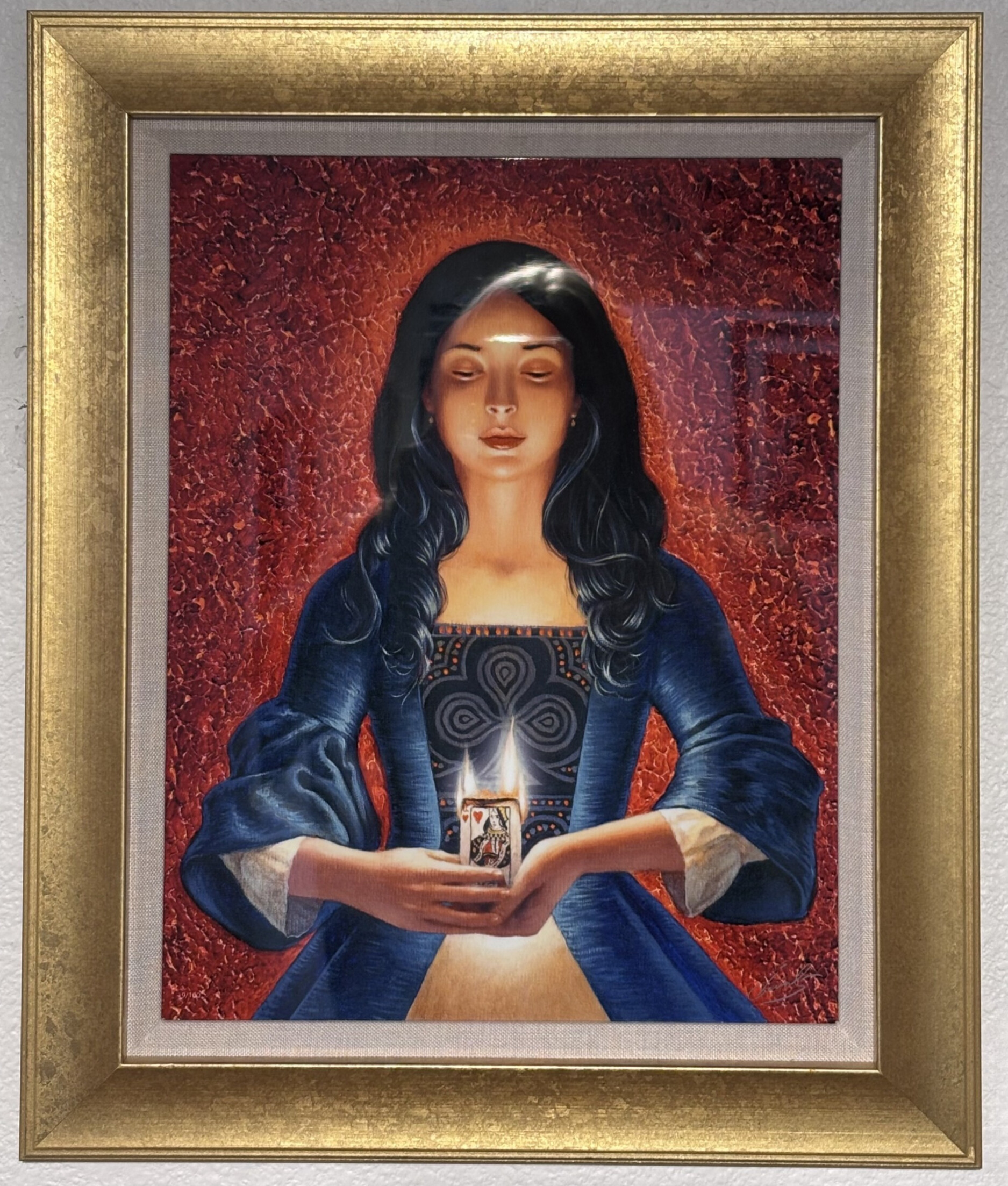 Michael Cheval Queen of Clubs