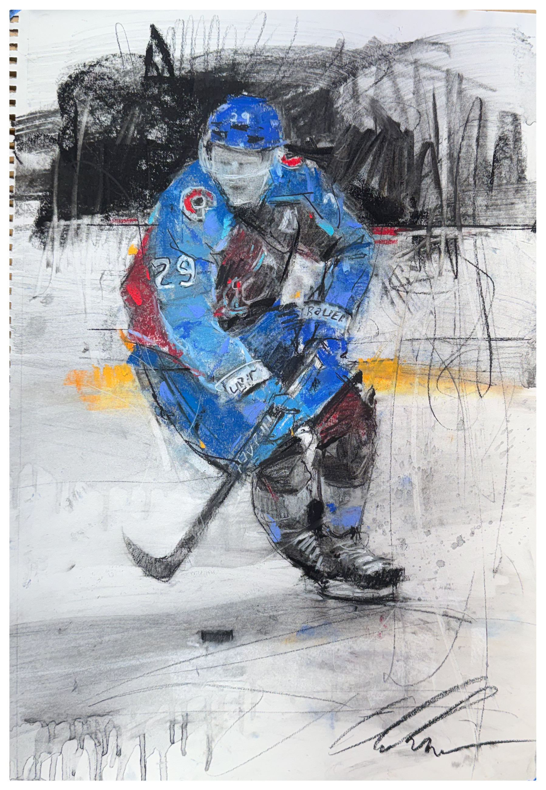 Nathan MacKinnon- Colorado Avalanche Michael Flohr