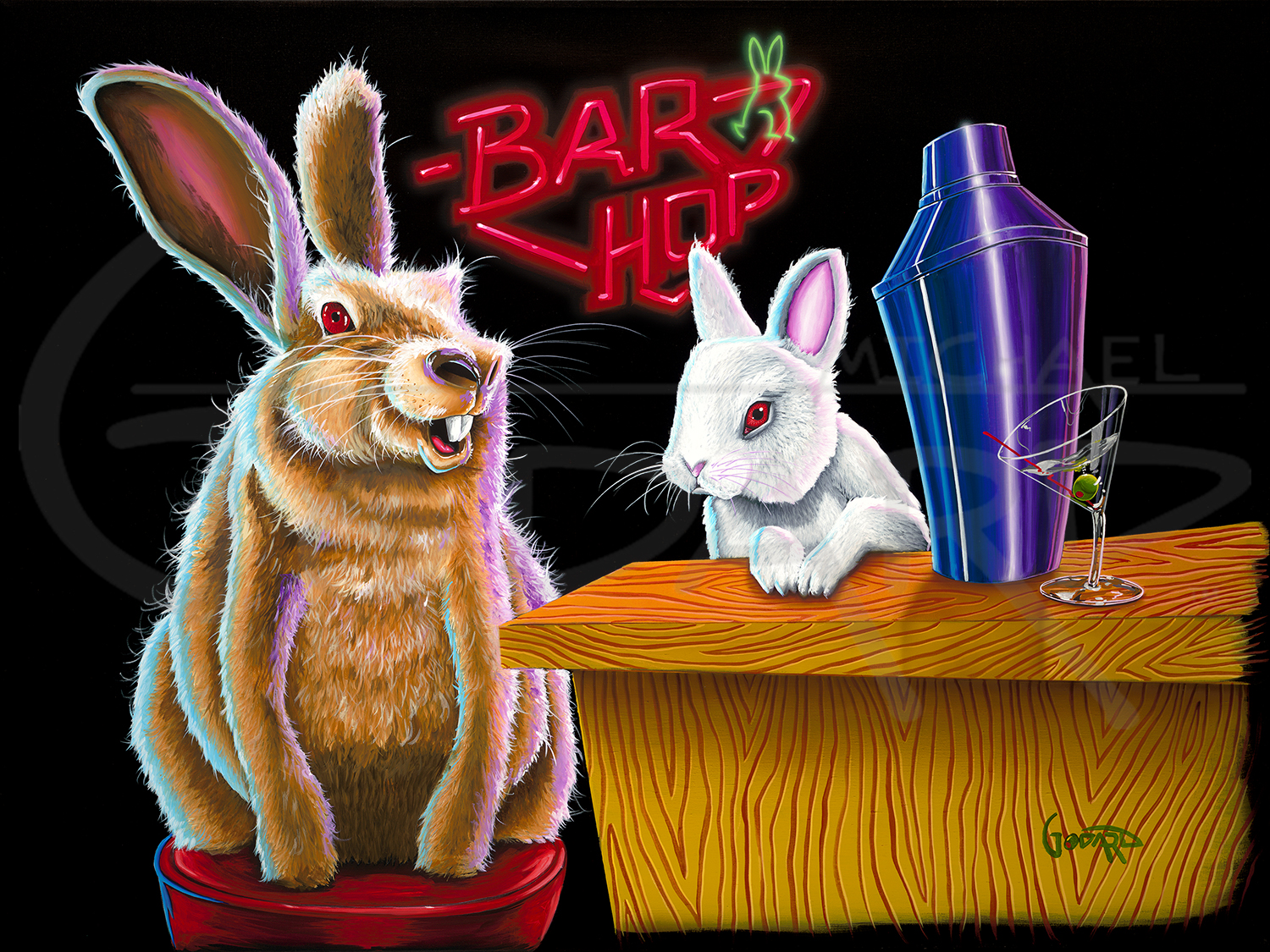 Bar Hop Michael Godard