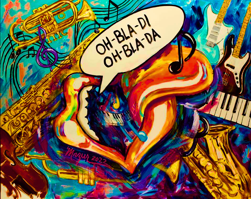 Oh Bla Di Oh Bla Da - Mouth & Tongue Ruby Mazur