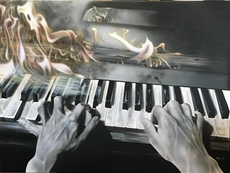 I'm Real Nervous But It Sure is Fun - Flaming Piano Stickman